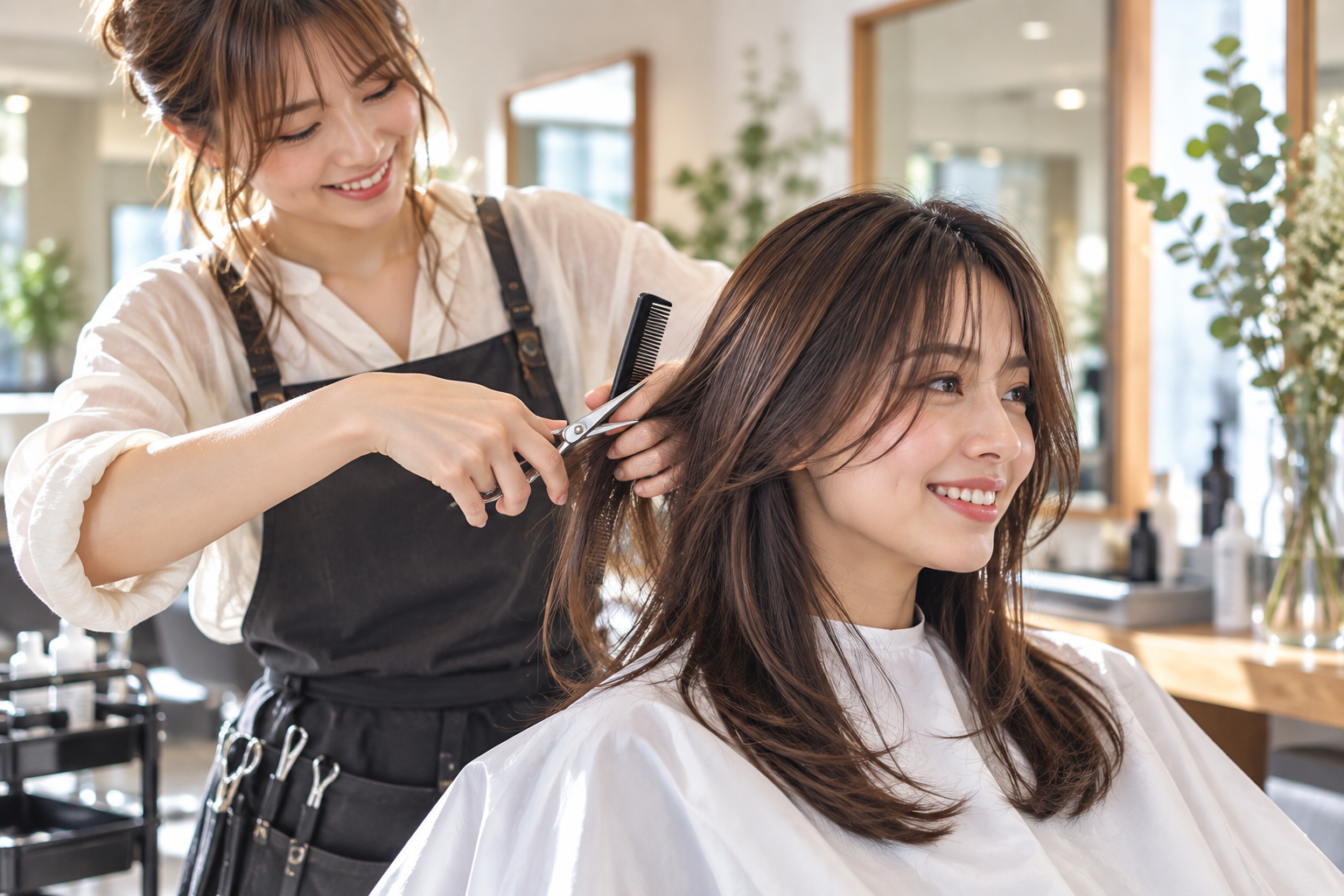 Bloom Labのカット施術イメージ