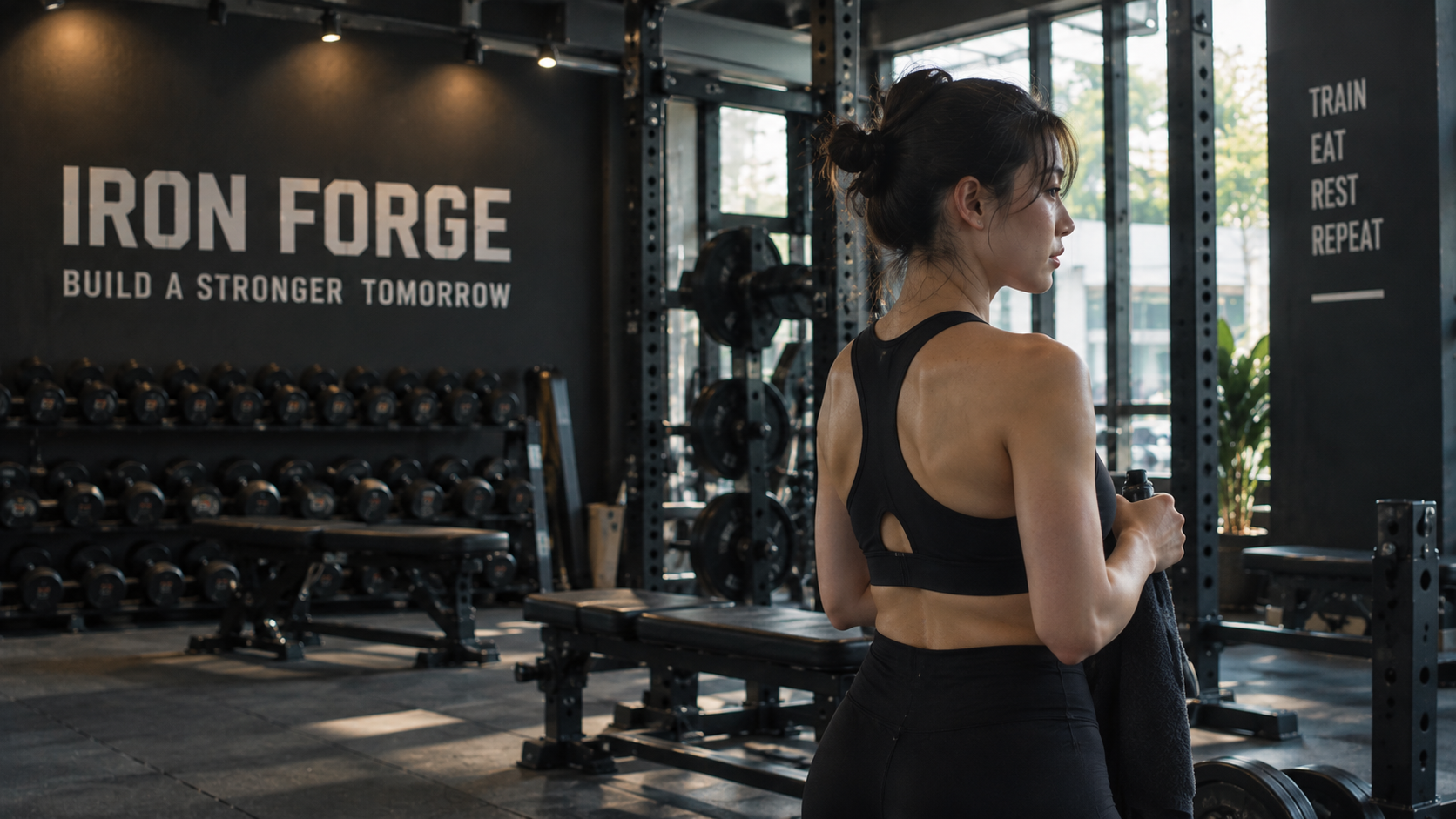 IRON FORGEのトレーニングジムイメージ
